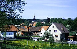 Skyline of Oepfershausen