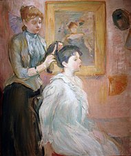 La Coiffure, 1894, musée national des Beaux-Arts, Buenos Aires.