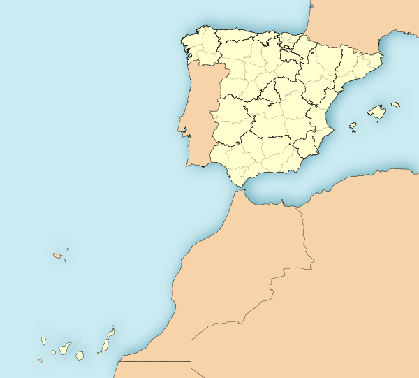 2001–02 La Liga is located in Spain, Canary Islands