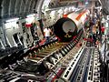 FALCON SLV Drop Test 1 in C-17 Aircraft, September 29, 2005. Edwards Air Force Base, California.