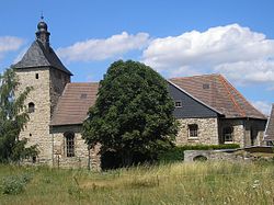 Skyline of Wolkramshausen