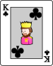 King of clubs