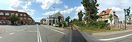 Panaroma van een deel van het centrum