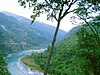 A view of the Teesta River valley near Kalimpong