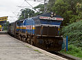 18309 (SBP-NED) Nagavali Express at Lallaguda with a WDP-4 loco