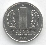 Vorderseite 1 Pfennig