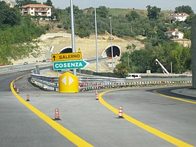 Image illustrative de l’article Autoroute A2 (Italie)