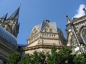 Vue sur l’Octogone de la chapelle.