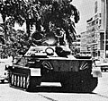 Image 10Cuban PT-76 tank crew on routine security duties in Angola (from History of Cuba)