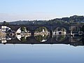 Ponto sur rivero Aulne en Châteaulin