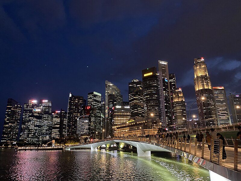 File:City lights in Singapore.jpg