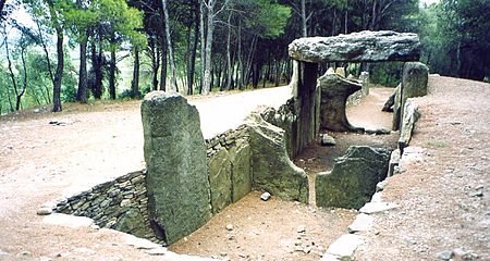 Dolmen Mourel das Fadas - Pépieux (Aude).