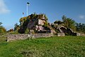 Ruïne van de Burcht Hohenburg bij Homburg