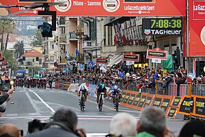 Finishing line 2017 Milan-Sanremo.jpg