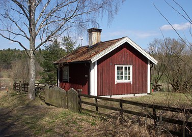 Båtsmanstorpet "Hanestorp" i Orlångsjö, Huddinge kommun.