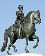 Estatua ecuestre de Francisco I en París, de François-Frédéric Lemot (1818).