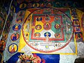 Lalung Gompa mandala wall painting