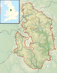 Black Hill is located in the Peak District