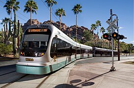 Phoenix Light Rail - Camelback Mountain