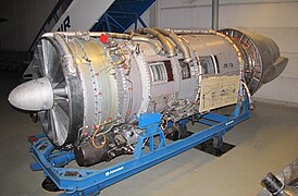 Pratt & Whitney JT8D-17A в Финском музее авиации