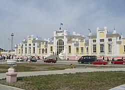 A train station