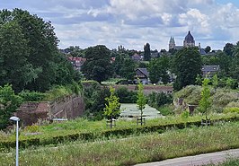 Het gebied van de Hoge en Lage Fronten tussen Noorderbrugsingel en Sint-Lambertuskerk