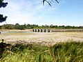 Rivière de Pont-l'Abbé : le pont donnant accès à l'île Garo.