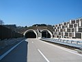 Burgholztunnel: Eingang Ostportal