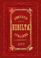 The cover of the first issue of the magazine Annuario della nobiltà italiana, 1st edition, 1879, edited by Giovan Battista di Crollalanza.