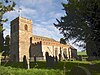 St Andrew's Church, Dacre, from the southwest