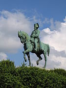 Estatua ecuestre de Napoleón, de Emmanuel Frémiet (1868).