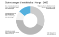 Sidevisninger til nettleksika i Norge 2023