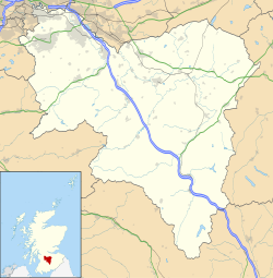 Craignethan Castle is located in South Lanarkshire