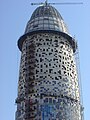 Construción da Torre Agbar (11 de abril de 2004)