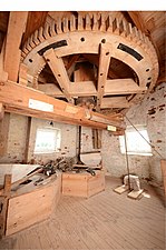 The inside of the mill