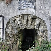 Vestiges de l'aqueduc romain.