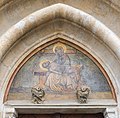 English: Tympanum at the western portal Deutsch: Tympanon vom West-Portal