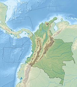 Mappa di localizzazione: Colombia