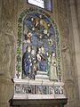 Madonna col Bambino fra i Santi Donato, Maddalena, Apollonia e Bernardino da Siena (Andrea della Robbia e bottega, 1493-1495)