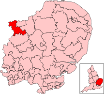 Map of constituency