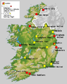 The clubs competing in the 2008 FAI eircom League of Ireland