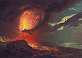 Joseph Wright of Derby, Vesuvius in Eruption, with a View over the Islands in the Bay of Naples, 1776