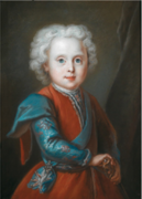 Carlos de Sajonia, niño.