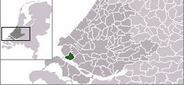 Kaart van Hellevoetsluis