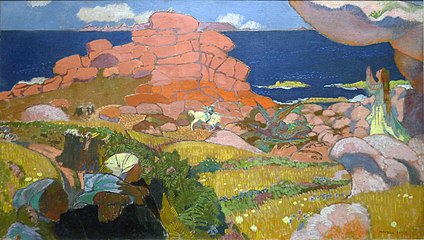 Saint Georges aux rochers rouges (1910), musée des Beaux-Arts d'Angers.