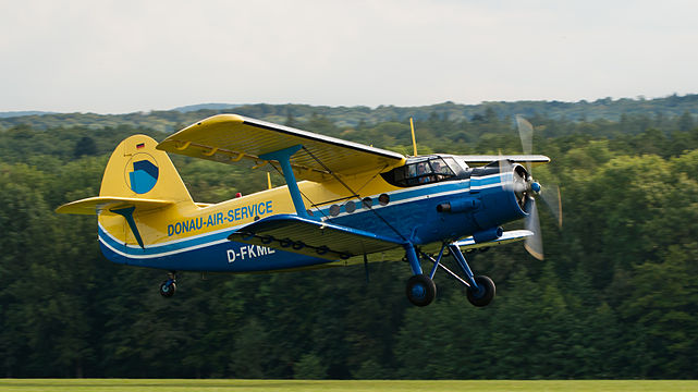 Antonov An-2 (built in 1957).