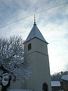 Le clocher de l'église.