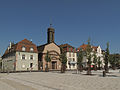 Place Abbatucci with church (ancienne église Saint-Louis)