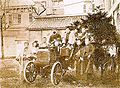 Image 21The first automobile in Japan, a French Panhard-Levassor, in 1898 (from History of the automobile)