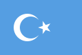 Flag of First East Turkestan Republic (de facto independent about 1932-1934)